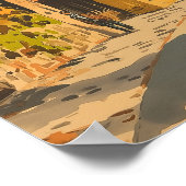 Neurenberg Duitsland - Classic Beiers Poster (Hoek)