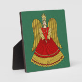 Neurenberg Kerst Engel Fotoplaat (Voorkant)