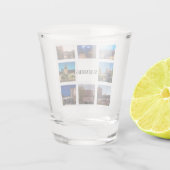 Neurenberg landschappen shot glas (Achterkant)