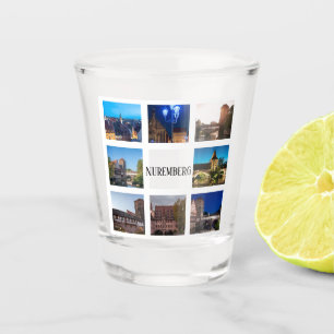 Neurenberg landschappen shot glas