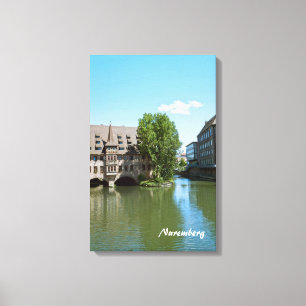Neurenberg omwikkeld doek canvas afdruk