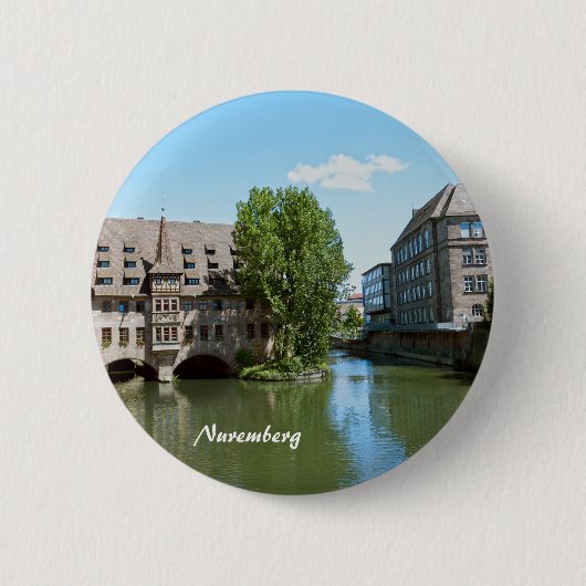 Neurenbergse knopen ronde button 5,7 cm (Voorkant)