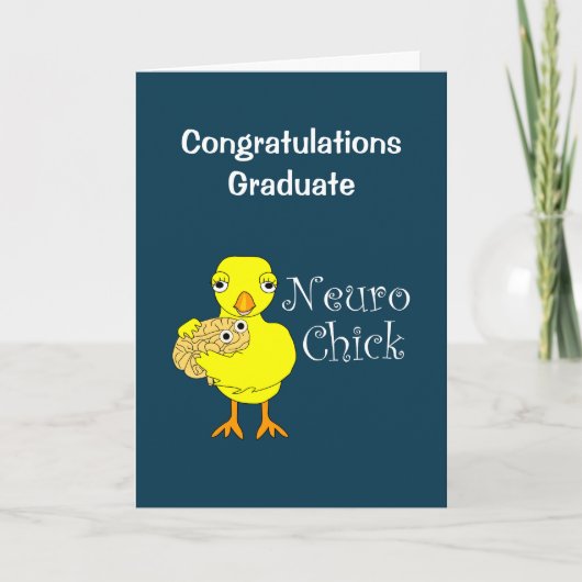 Neuro Chick Text Bedankkaart (Voorkant)