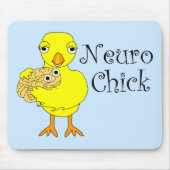 Neuro Chick Text Muismat (Voorkant)