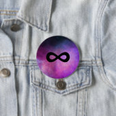 Neuro Galaxy Pin - Neurodiversiteit Ronde Button 7,6 Cm (In situ)