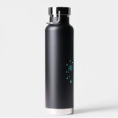 Neuro Hub Fitness Insulated Black Beverage Bottle Waterfles (Rechts)