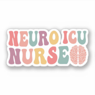 Neuro IC-verpleegkundige, Neuro Intensive Care Uni Sticker