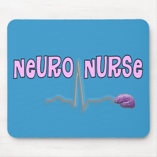 Neuro Nurse Gifts Muismat (Voorkant)