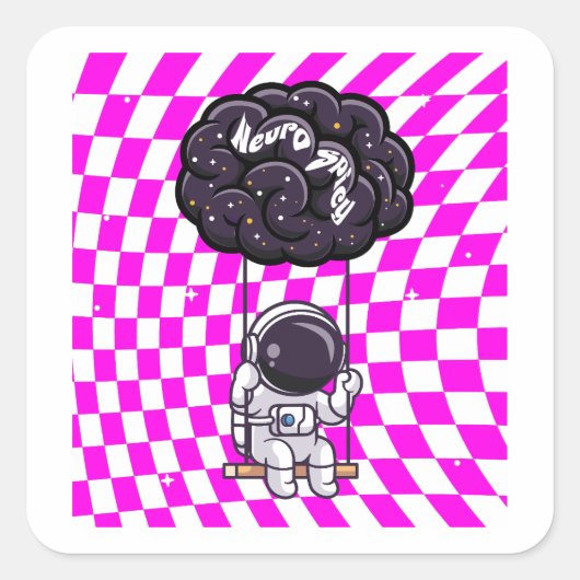 Neuro Spicy - Stickers Design Trending (Devant)