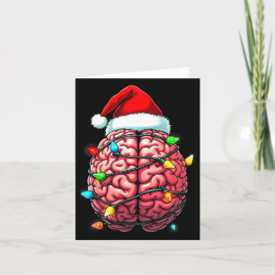 Neuro Verpleegster Kerstman Hoed Neurologie Premiu Kaart