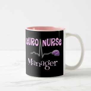 Neuro Zurse Manager Gifts Tweekleurige Koffiemok