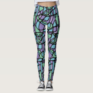 Neuroart Gebrandschilderde Leggings
