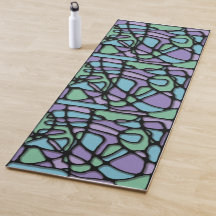 Neuroart Glas in lood Yoga Mat