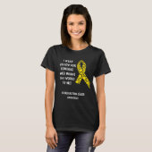 Neuroblastoma kanker t-shirt (Voorkant volledig)