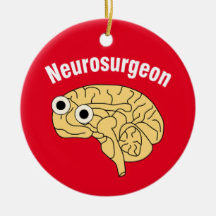 Neurochirurg hersenen keramisch ornament