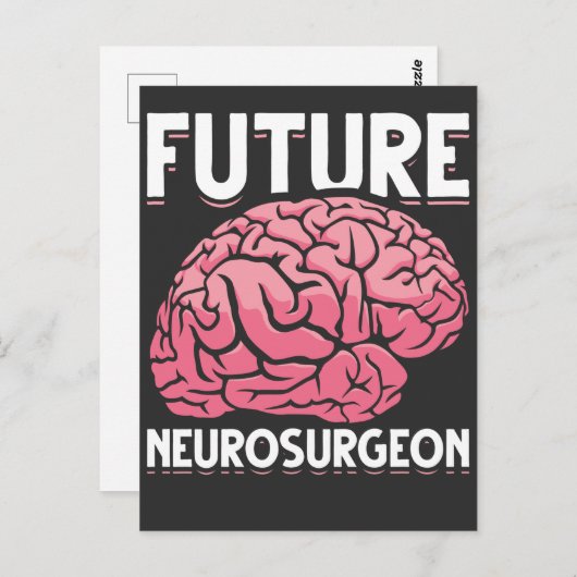 Neurochirurg Student Funny Brain Neuro chirurg Briefkaart (Voorkant / Achterkant)