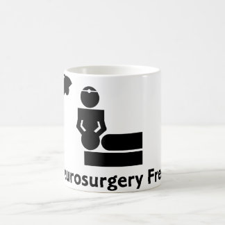 Neurochirurgie Freak Coffee Cup (wit) Koffiemok