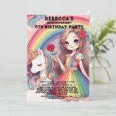 Neurodivergent Autiste Invitation de fête d'annive (Debout devant)