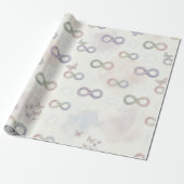 Neurodivergent Infinity Symbol | Autism ADHD Pride Cadeaupapier (Uitgerold)