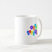 neurodivergent | Rainbow Neurodiversity Awareness Koffiemok (Voorkant rechts)