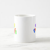 neurodivergent | Rainbow Neurodiversity Awareness Koffiemok (Center)