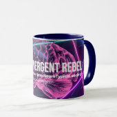 NeuroDivergent Rebel Refusant l'assimilation Mug (Devant droit)