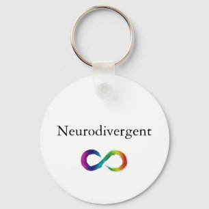 Neurodivergent Sleutelhanger