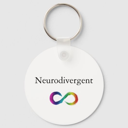Neurodivergent Sleutelhanger (Voorkant)
