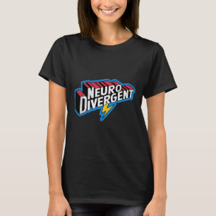 Neurodivergente Adhd Autisme Held Asd Vier Neur T-shirt