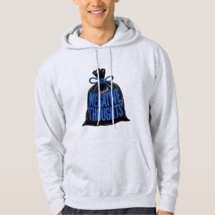 Neurodivergente ADHD-hersenstort negatieve gedacht Hoodie