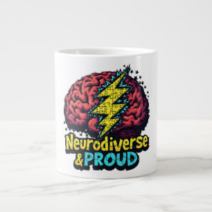 Neurodivers en trots extra grote beker