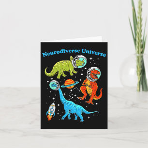 Neurodiverse Universum Dinosaurussen Ruimte ADHD A Kaart