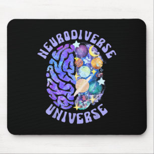 Neurodiverse Universum Neurodiversiteit Hersenen A Muismat