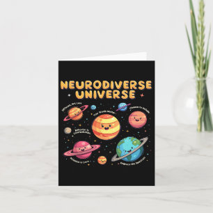 Neurodiverse Universum Speciaal Onderwijs Autisme Kaart