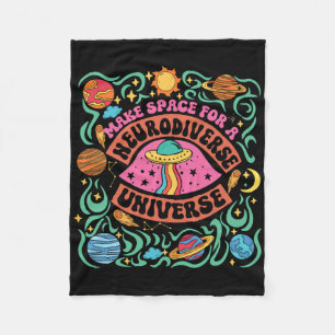 Neurodiverse Universum Speciaal Onderwijs Leraar A Fleece Deken