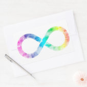 Neurodiversité Sticker en aquarelle arc-en-ciel (Enveloppe)