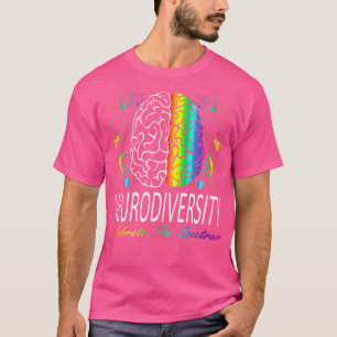 Neurodiversiteit - Autisme Spectrum ASD ADHD Regen T-shirt