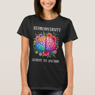 Neurodiversiteit Hersenen ADHD Bewustzijn ASS Auti T-shirt
