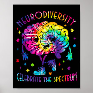Neurodiversiteit Hersenen Autisme Bewustzijn ASS A Poster
