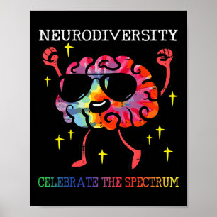 Neurodiversiteit Hersenen Autisme Bewustzijn ASS A Poster