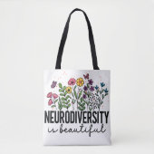 Neurodiversiteit is een mooie Canvas tas (Voorkant)