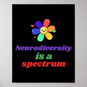 Neurodiversiteit is een spectrumstoornis met ADHD Poster