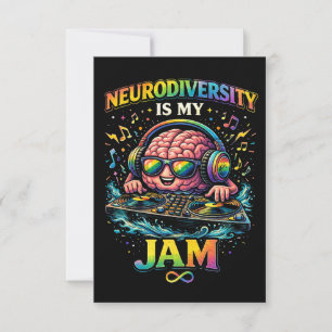 Neurodiversiteit Is Mijn Ding Bedankkaart