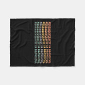 Neurodiversiteit is mooi - Autisme Bewustzijn Fleece Deken (Voorkant (Horizontaal))