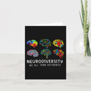 Neurodiversiteit - Omhels ADHD Autisme Bewustzijn Kaart
