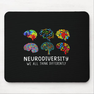 Neurodiversiteit - Omhels ADHD Autisme Bewustzijn Muismat