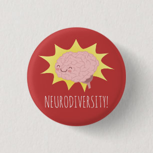 Neurodiversiteit! Ronde Button 3,2 Cm