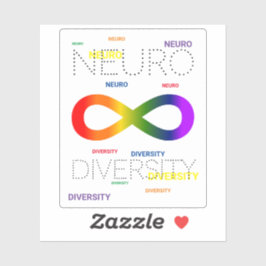 Neurodiversiteit Stippen Sticker