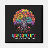 Neurodiversiteit vieren het spectrum autisme magneet (Voorkant)