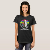Neurodiversiteit vieren het spectrum t-shirt (Voorkant volledig)